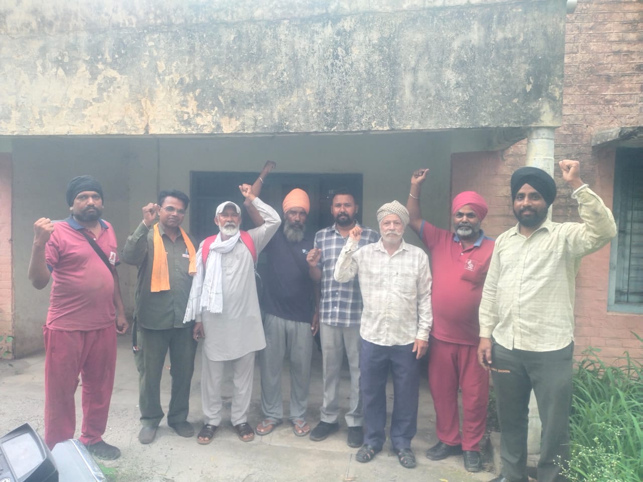 Meeting for Sangrur Anti-Coercion Rally